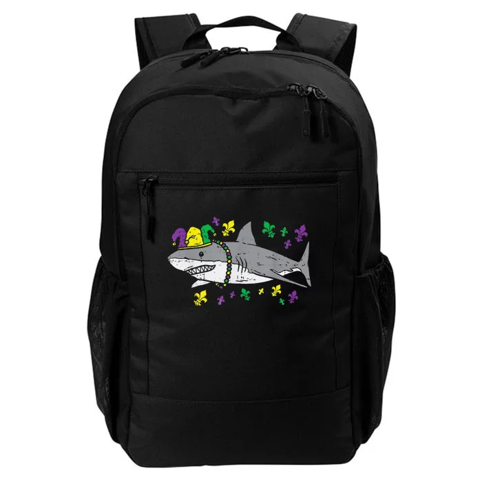 Jester Shark Animal Lover Funny Mardi Gras Carnival Daily Commute Backpack