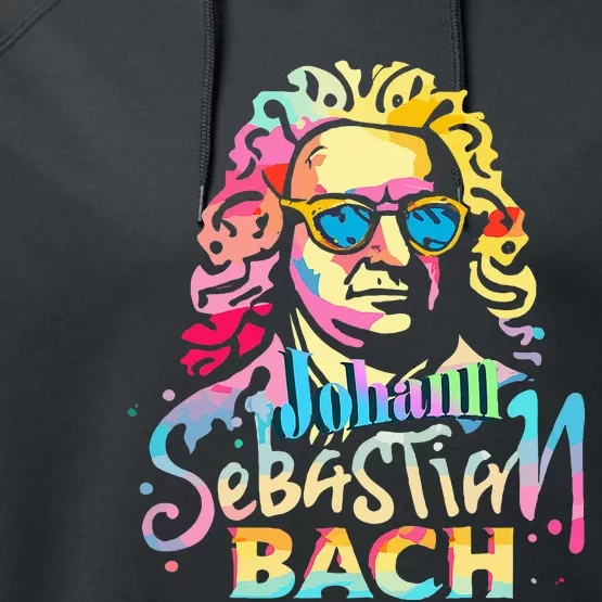 Johann Sebastian Bach Composer Classical Music Performance Fleece Hoodie