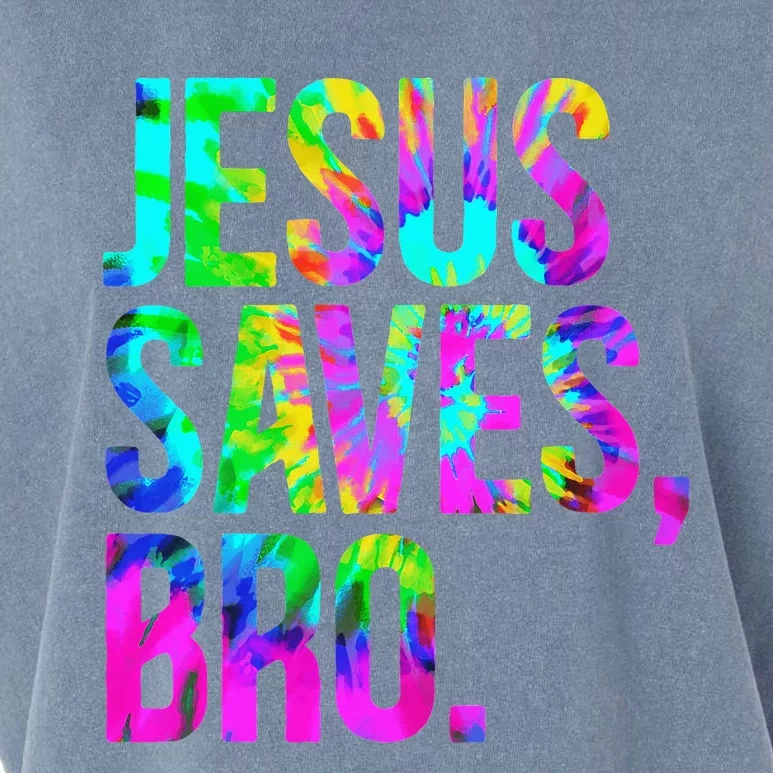 Jesus Saves Bro Christian Religious Faith Believer Garment-Dyed Women's Muscle Tee