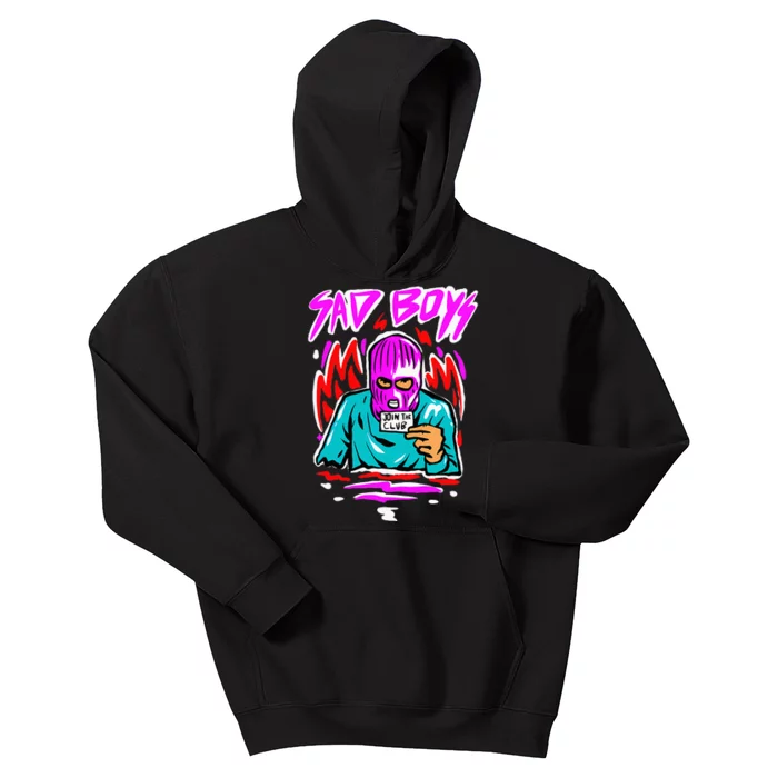 Junior Sad B.O.Y.Z Corridos Tumbados H Belicos Mexico Music Kids Hoodie