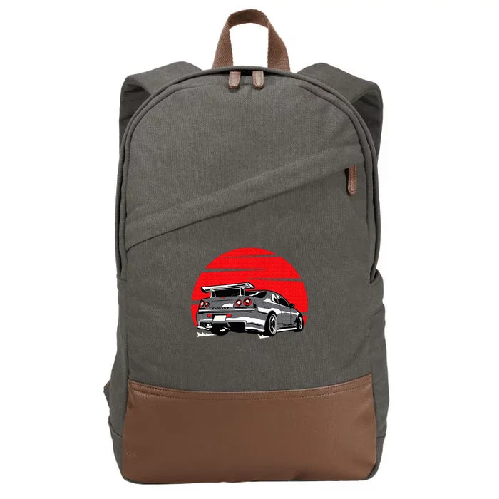 JDM Skyline big boost Cotton Canvas Backpack