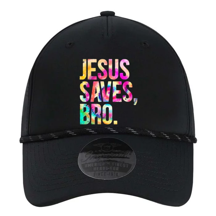 Jesus Saves Bro Tie Dye Christian Faith Jesus Performance The Dyno Cap