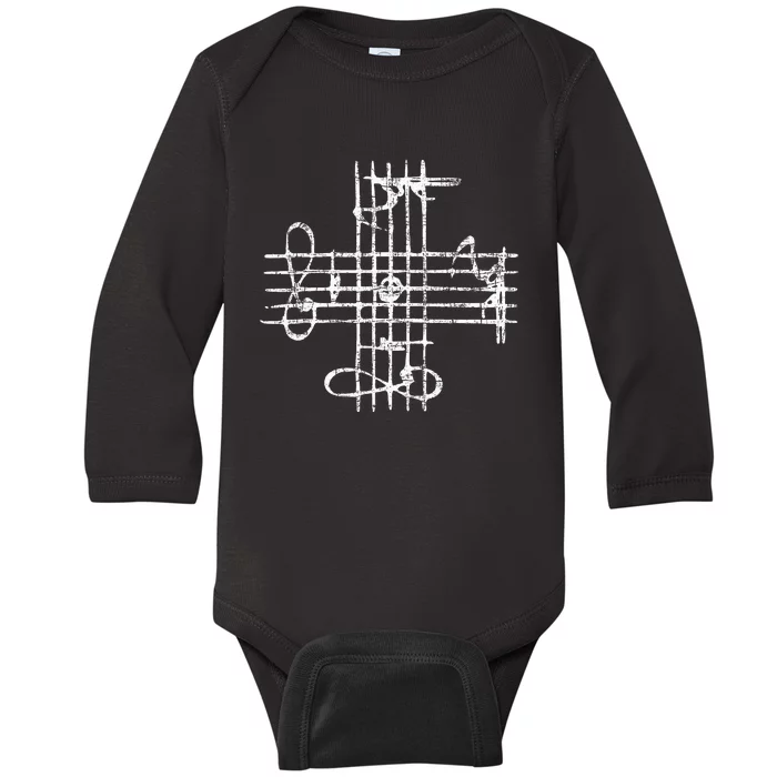 Johann Sebastian Bach Classical Music Composer Teacher Baby Long Sleeve Bodysuit