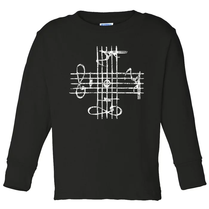 Johann Sebastian Bach Classical Music Composer Teacher Toddler Long Sleeve Shirt