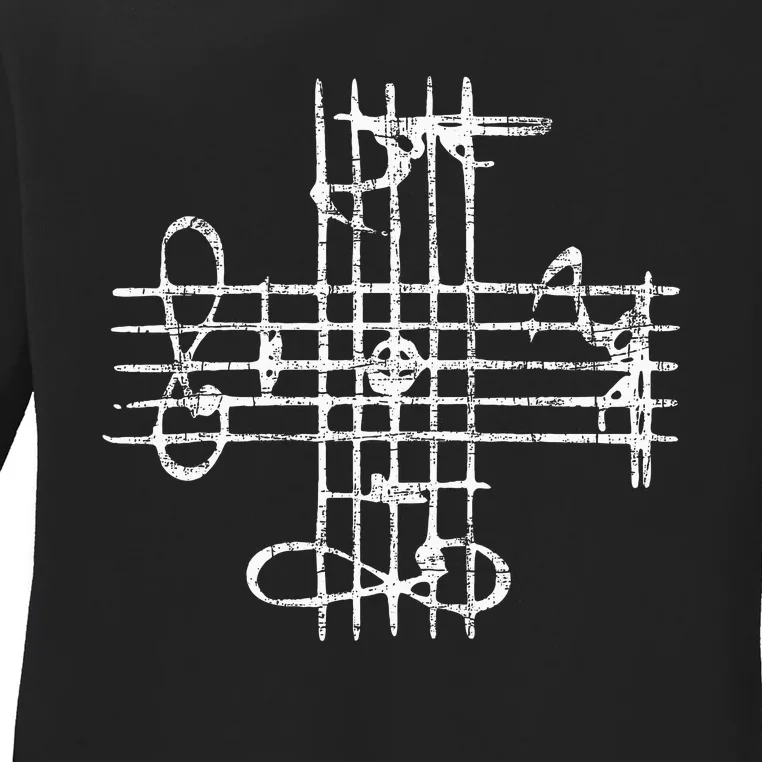 Johann Sebastian Bach Classical Music Composer Teacher Ladies Long Sleeve Shirt