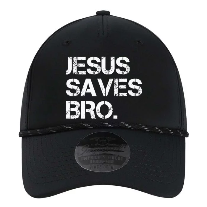 Jesus Saves Bro Vintage Funny Christian Religion Performance The Dyno Cap