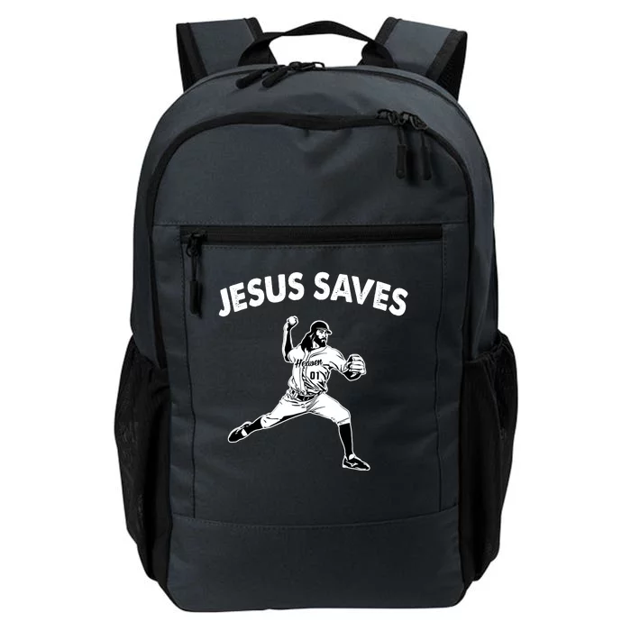 Jesus Saves Baseball Team Heaven Daily Commute Backpack