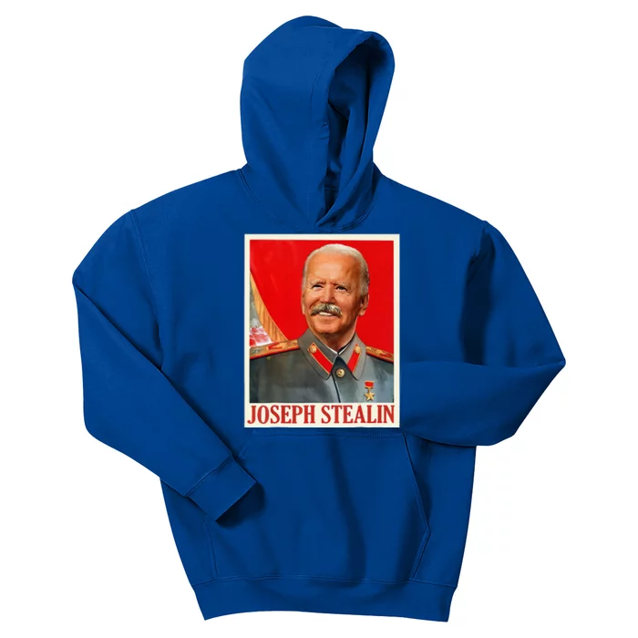 Joseph Stealin Biden Kids Hoodie