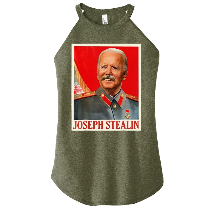 Joseph Stealin Biden Women’s Perfect Tri Rocker Tank