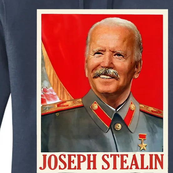 Joseph Stealin Biden Women's Pullover Hoodie