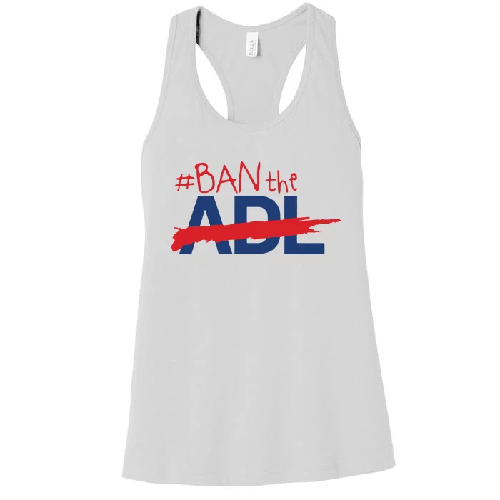 Jake Shields Ban The Adl Women's Racerback Tank