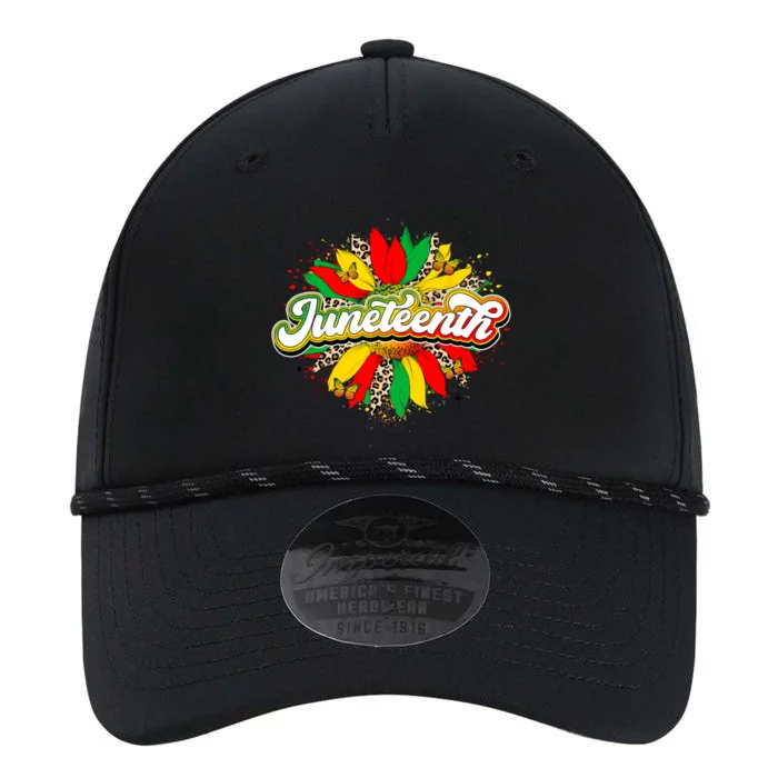 Juneteenth Sunflower Black History Pride African American Performance The Dyno Cap