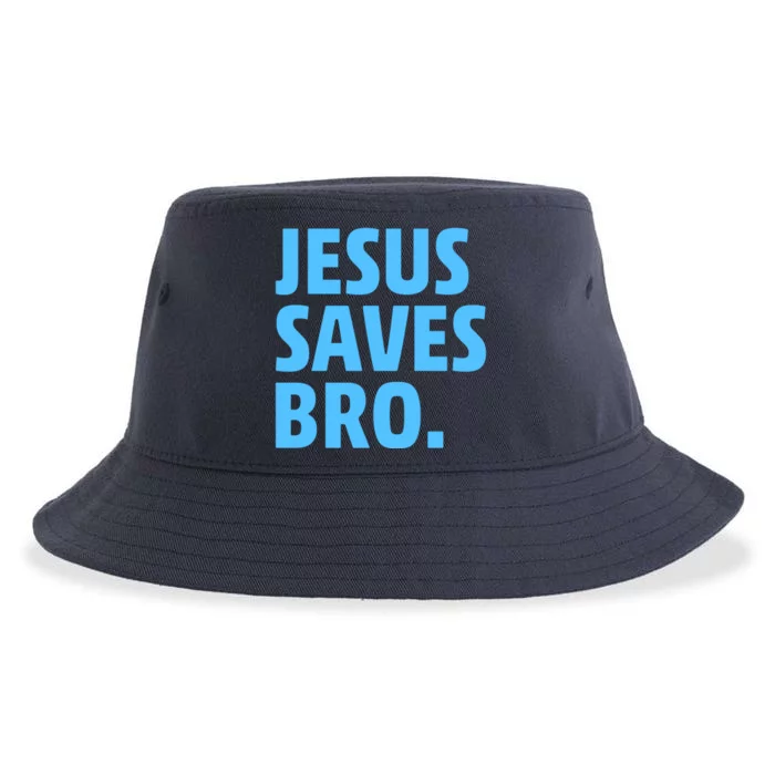 Jesus Saves Bro Sustainable Bucket Hat