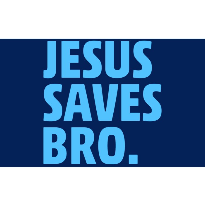 Jesus Saves Bro Bumper Sticker