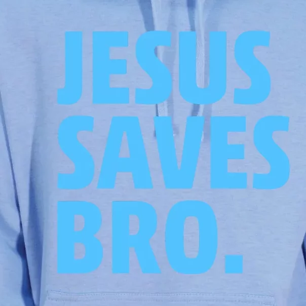 Jesus Saves Bro Unisex Surf Hoodie