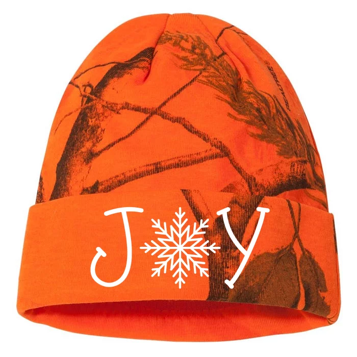 Joy Snowflake Christmas Kati - 12in Camo Beanie