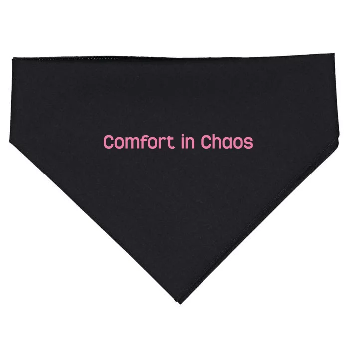 John Summit Comfort In Chaos USA-Made Doggie Bandana