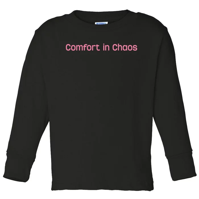 John Summit Comfort In Chaos Toddler Long Sleeve Shirt