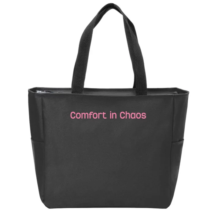 John Summit Comfort In Chaos Zip Tote Bag