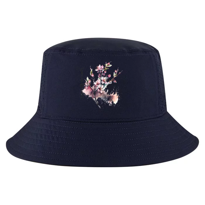 Japan Sakura Cherry Blossoms In Spring Gift Cool Comfort Performance Bucket Hat