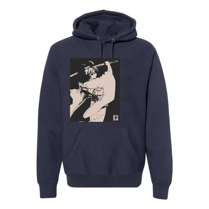 Japanese Samurai Copy Premium Hoodie