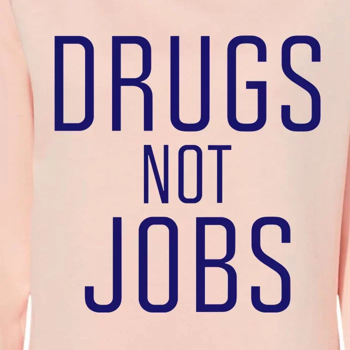 J. Spaceman Drugs Not Jobs Womens California Wash Sweatshirt