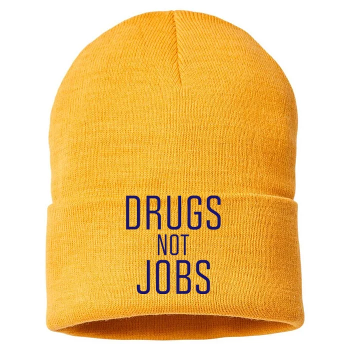 J. Spaceman Drugs Not Jobs Sustainable Knit Beanie