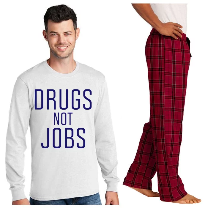 J. Spaceman Drugs Not Jobs Long Sleeve Pajama Set