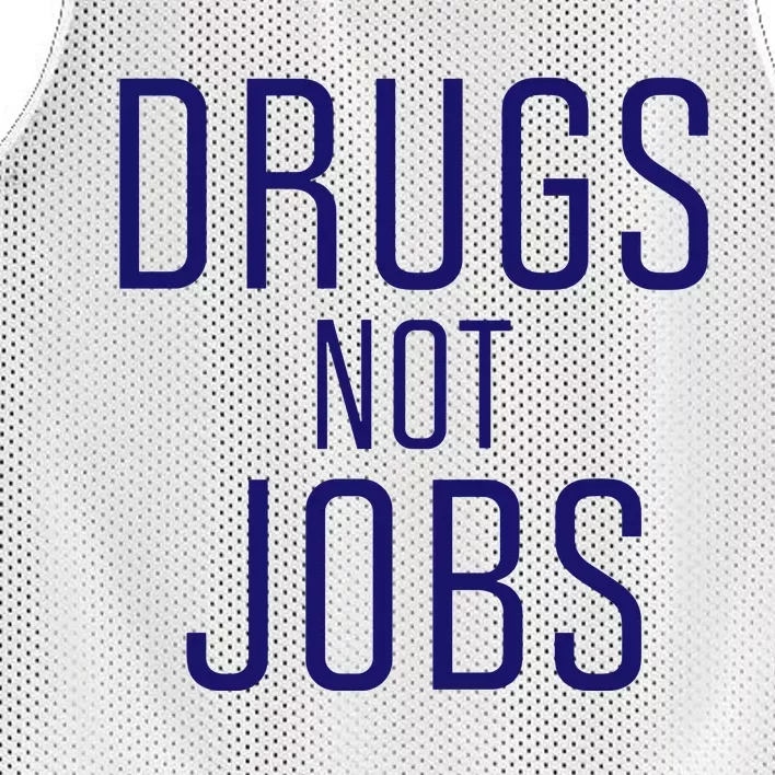 J. Spaceman Drugs Not Jobs Mesh Reversible Basketball Jersey Tank