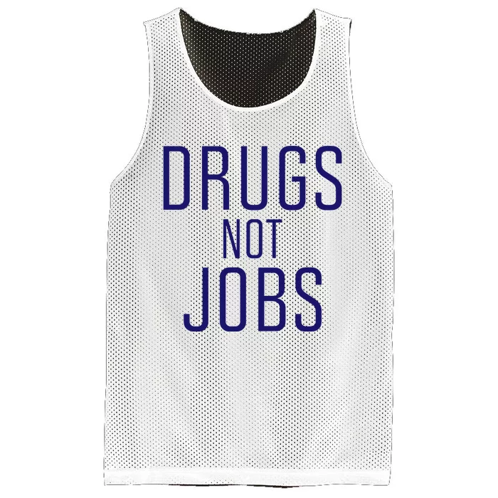 J. Spaceman Drugs Not Jobs Mesh Reversible Basketball Jersey Tank