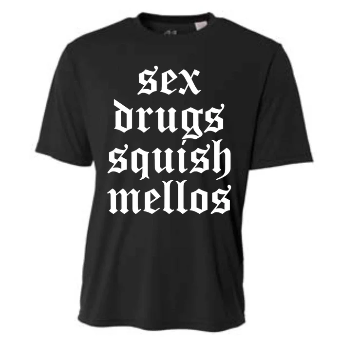 Jess Sex Drugs Squish Mellos Cooling Performance Crew T-Shirt