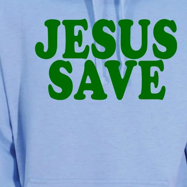 Jesus Saves Design Unisex Surf Hoodie