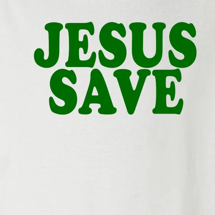 Jesus Saves Design Toddler Long Sleeve Shirt