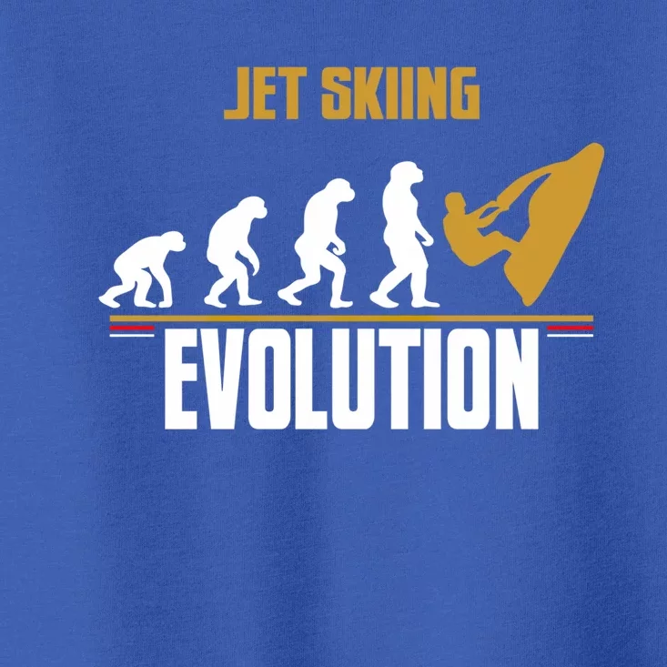 Jet Skiing Evolution Gift Toddler T-Shirt