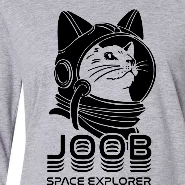 Joob Space Explorer Womens Cotton Relaxed Long Sleeve T-Shirt