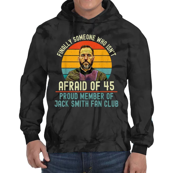 Jack Smith For President Jack Smith 2024 Karma Retro Us Flag Tie Dye Hoodie