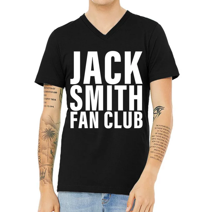 Jack Smith Fan Club Jack Smith V-Neck T-Shirt