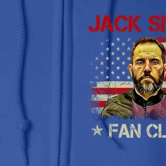 Jack Smith Fan Club Retro Usa Flag American Funny Political Full Zip Hoodie