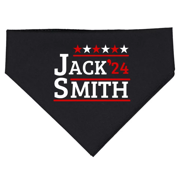 Jack Smith For President Jack Smith 2024 USA-Made Doggie Bandana