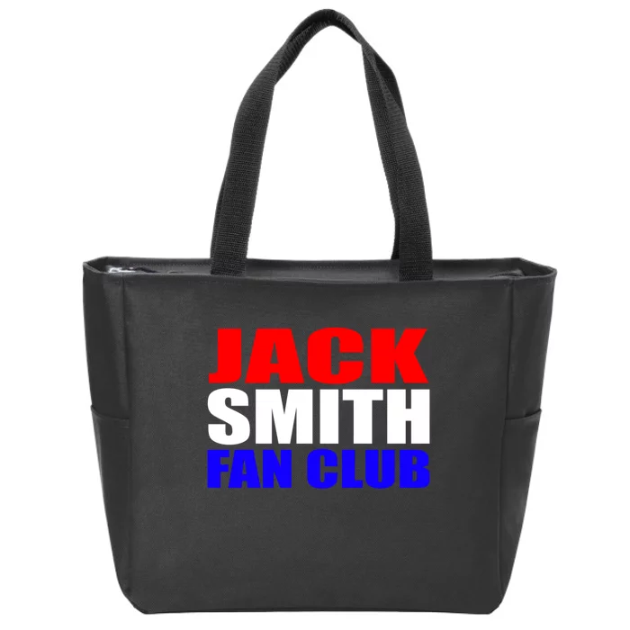 Jack Smith Fan Club Zip Tote Bag