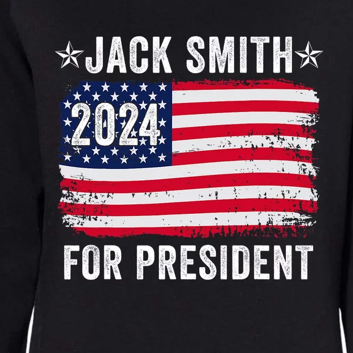 Jack Smith Fan Club Member 2024 Election Candidate Womens California Wash Sweatshirt