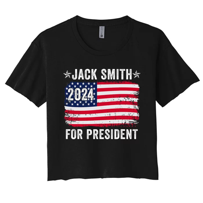 Jack Smith Fan Club Member 2024 Election Candidate Women's Crop Top Tee