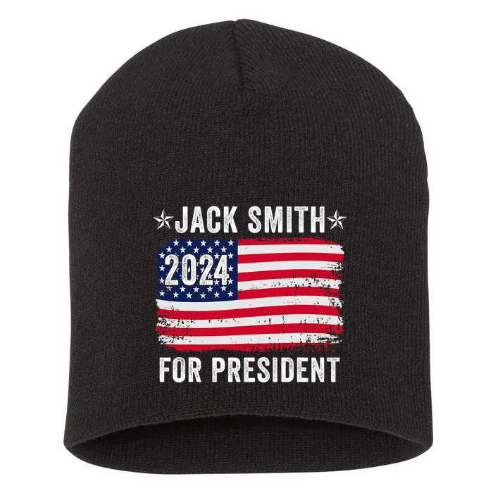 Jack Smith Fan Club Member 2024 Election Candidate Short Acrylic Beanie