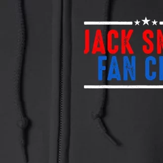 Jack Smith Fan Club Retro USA American Funny Political Full Zip Hoodie