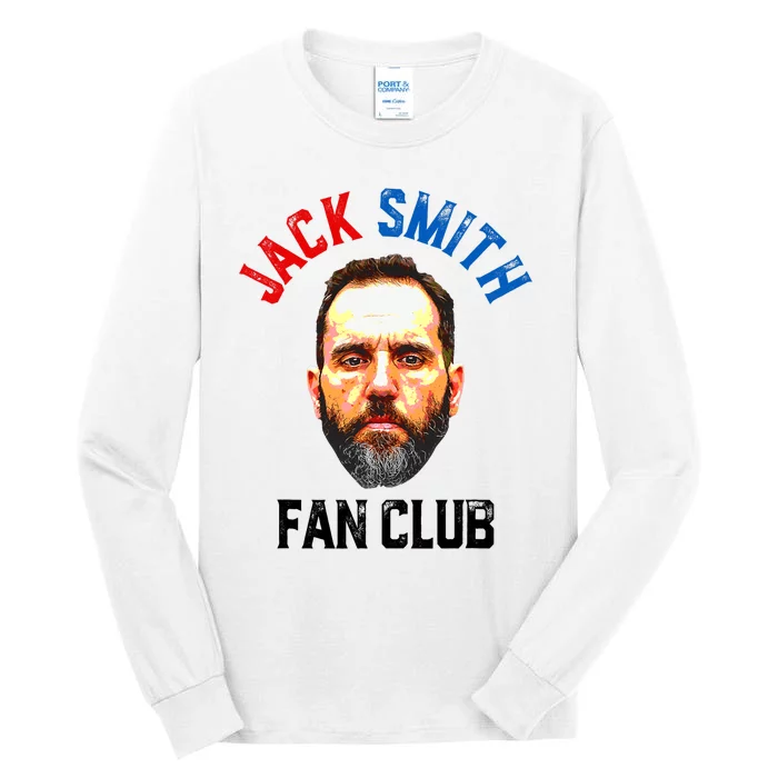 Jack Smith Fan Club Retro Usa Flag American Funny Political Vintage Tall Long Sleeve T-Shirt