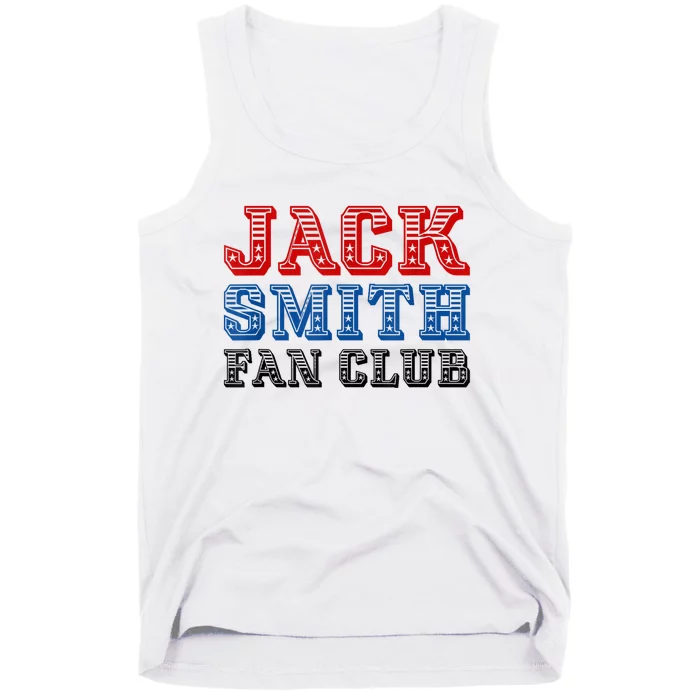 Jack Smith Fan Club Retro Usa Flag American Funny Political Tank Top