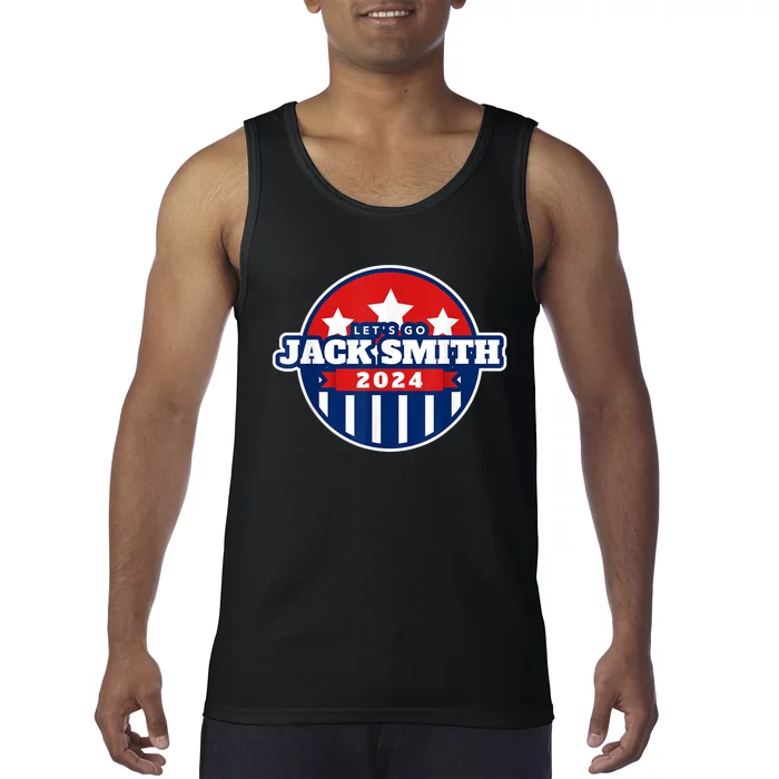 Jack Smith Fan Club 2024 USA Red And Blue Political Election Tank Top