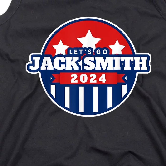 Jack Smith Fan Club 2024 USA Red And Blue Political Election Tank Top