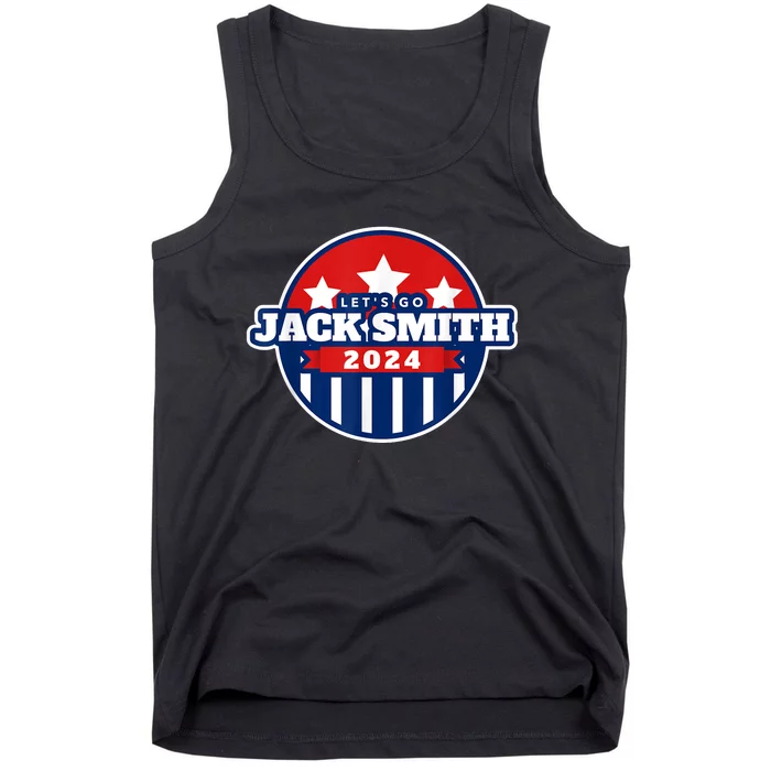 Jack Smith Fan Club 2024 USA Red And Blue Political Election Tank Top