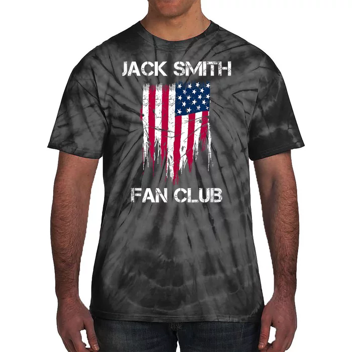 Jack Smith Fan Club With USA Flag Retro American Political Tie-Dye T-Shirt